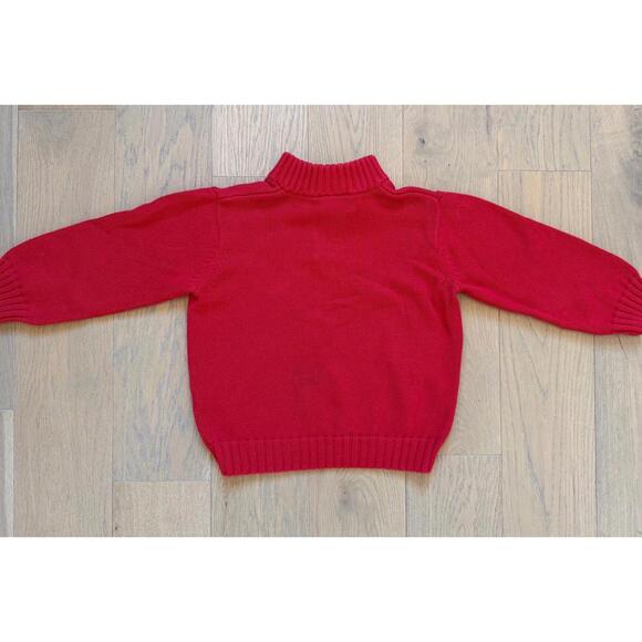 Little English Boys' size 5 Red Sweater - Picture 4 of 5